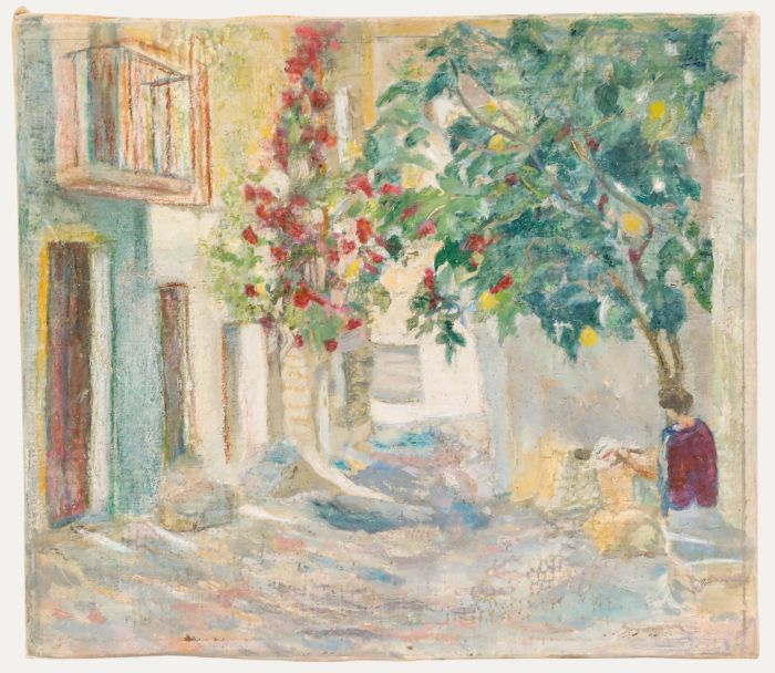Ken Mirowzy - 20th Century Oil, A Street in Spain