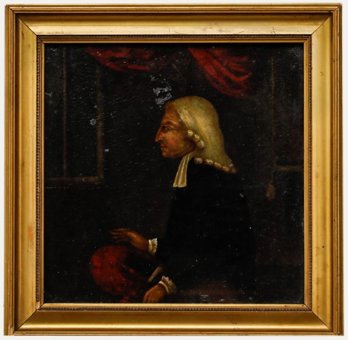 19th Century Oil - The Judge