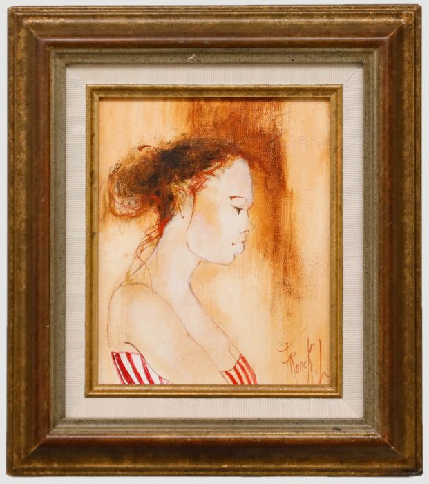 L. Franck - French School Contemporary Oil, Tehina