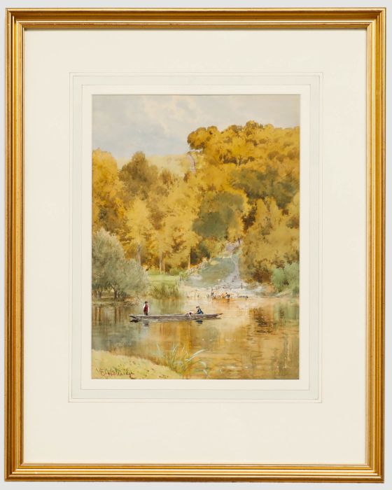 Francis George Coleridge (1838-1923)  - c.1889 Watercolour, Bisham Works