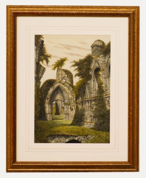 James Lawson Stewart (1841-1929), - Early 20th Century Watercolour, Abbey Ruins