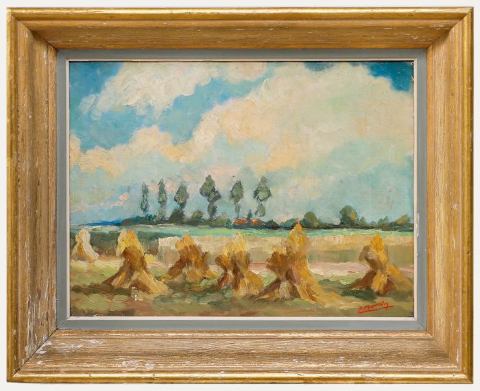 L. Martin - 20th Century Oil, Harvest Haystacks
