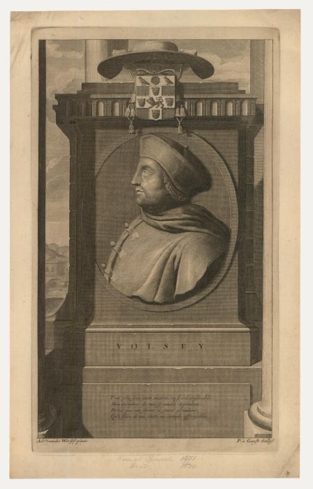 After Adriaen van der Werff (1659-1722) - 17th Century Engraving, Thomas Wolsey