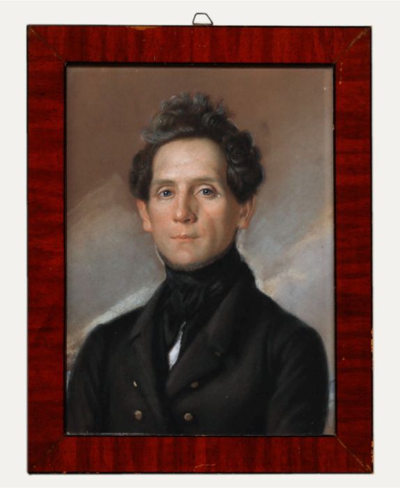 German School c.1850 Pastel - Johann August Heinrich Nicolai (1796-1882)