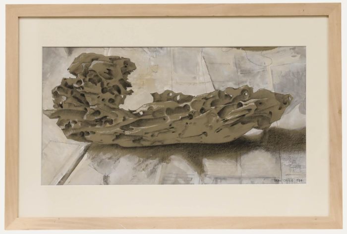 Brian Chugg (1926-2003) - 1954 Watercolour, Study of Cork