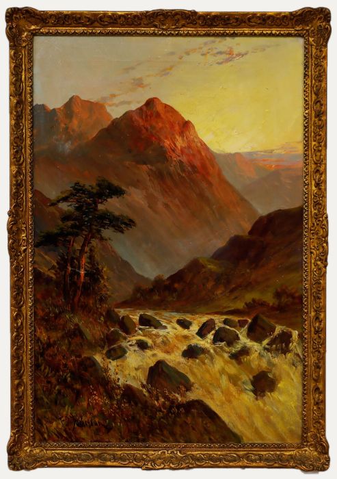 Francis E. Jamieson (1895-1950) - Early 20th Century Oil, Highland River