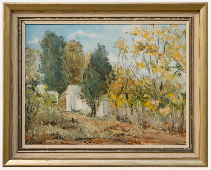 Barbara Poultney  - Framed 20th Century Oil, Johannesburg