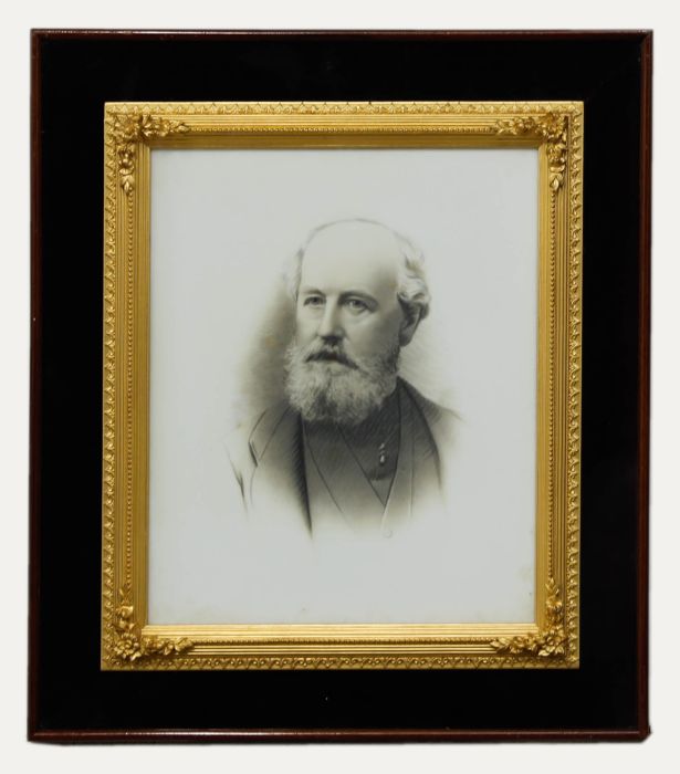 Ornate 19th Century Cased Picture Frame - Fine Original Water Gilding