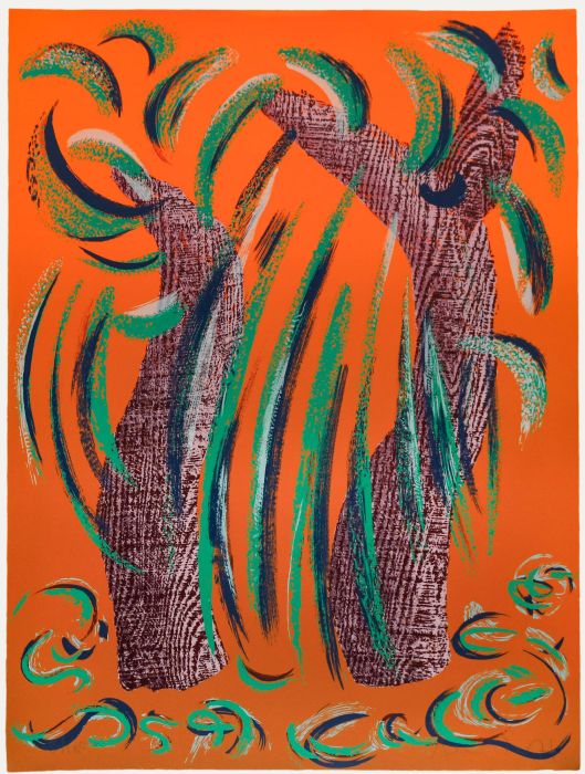 Michael Heindorff - 20th Century Silkscreen, Tasso's Trees V