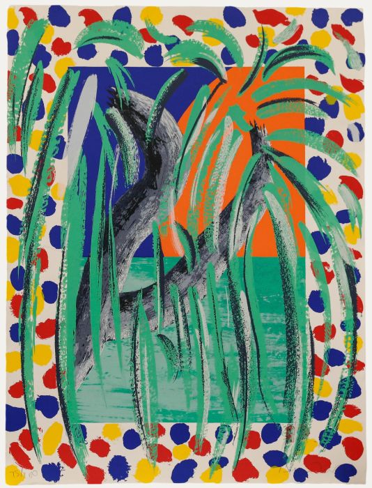 Michael Heindorff - 20th Century Silkscreen, Tasso's Trees XIII