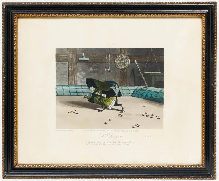 After Newton Fielding (1799-1856) - Framed 1853 Etching, Recovery