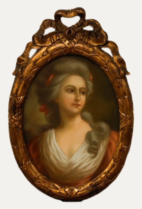 Attrib. Johann Tischbein (1751-1829)  - 18th Century Pastel, Lady of Court