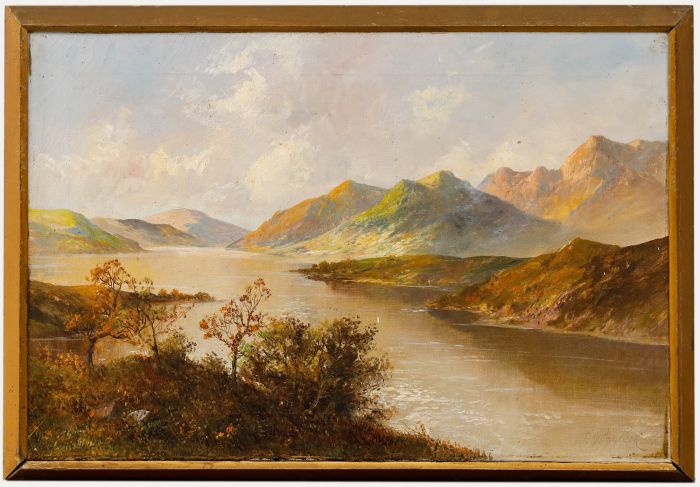 Francis E. Jamieson (1895-1950) - Framed Oil, A Sunny Day in Scotland
