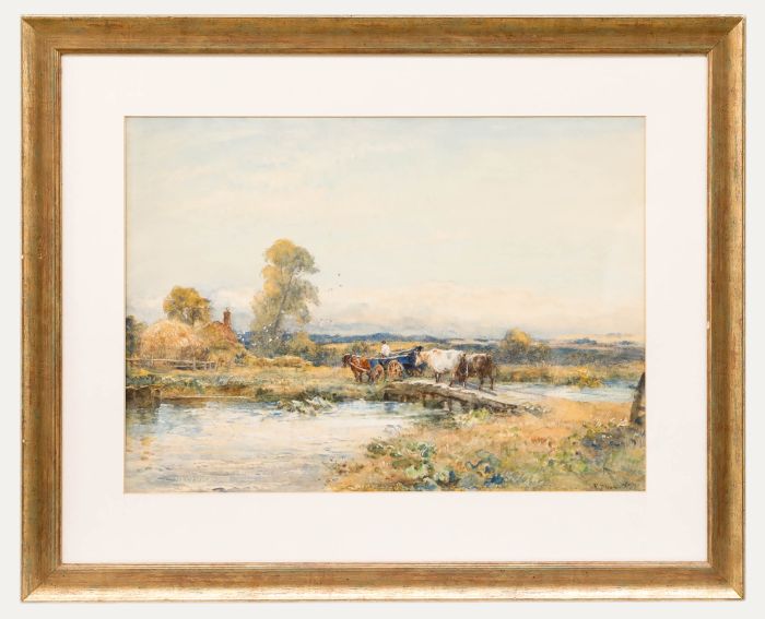 Robert Thorne Waite (1842-1935) - Early 20th Century Oil, Back To The Farm