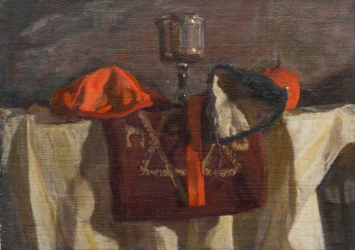 George Weissbort (1928-2013) - 20th Century Oil, Jewish religious Items