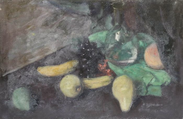 George Weissbort (1928-2013) - 20th Century Oil, Still Life of Fruit