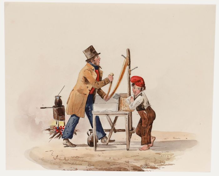 G. Montefiore - Late 19th Century Watercolour, The Artisan