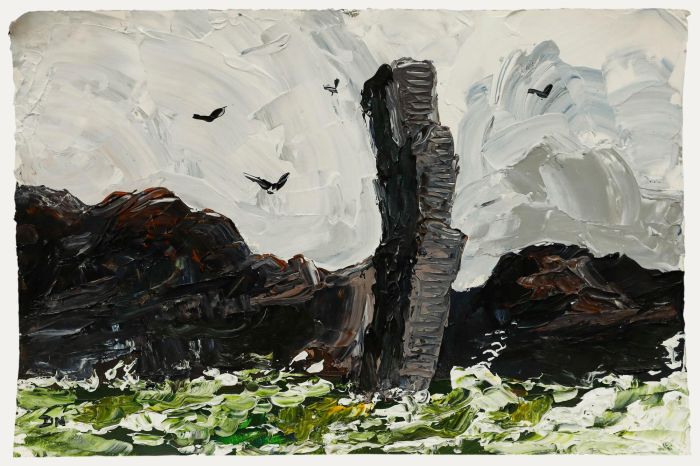 Daniel Nichols - Contemporary Oil, Old Man of Hoy
