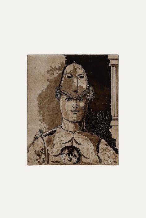 Terry Buchanan - 1998 Etching, Homer