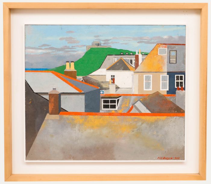 Bill Bolger (1940-2024) - 2011 Oil, Birds Eye View of St Ives