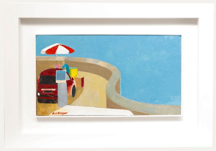 Bill Bolger (1940-2024) - 20th Century Oil, Picnic By The Sea
