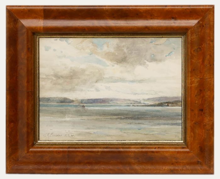 Charles James Lauder RSW (1841-1920) - Framed Watercolour, Changing Skies 
