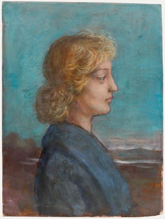George Weissbort (1928-2013) - 20th Century Oil, Lady in Profile