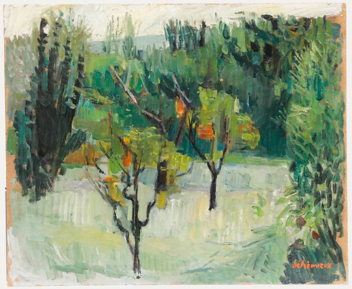 Charles Betremieux (1919-1997) - 20th Century Oil, The Woodland Clearing