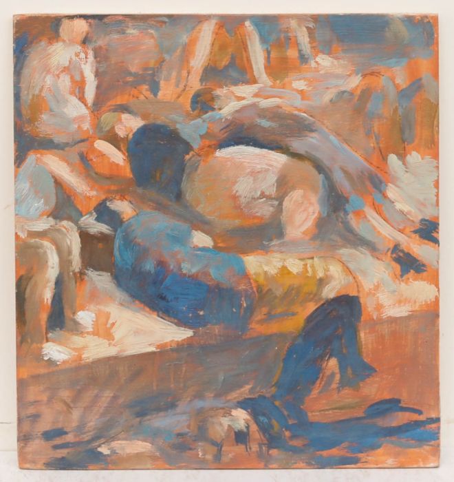Bernadette Kelly (b.1933) - 20th Century Oil, Bathed in Sunlight