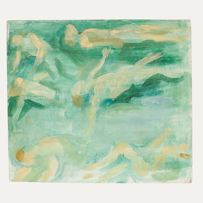 Bernadette Kelly (b.1933) - 20th Century Oil, Swim