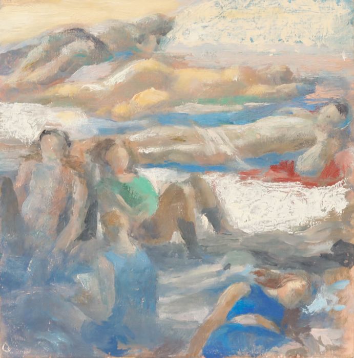 Bernadette Kelly (b.1933) - 20th Century Oil, Island of Dreams