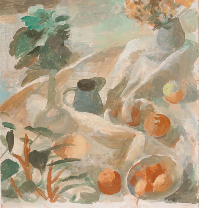 Bernadette Kelly (b.1933) - 20th Century Oil, Flowers, Fruit and Foliage