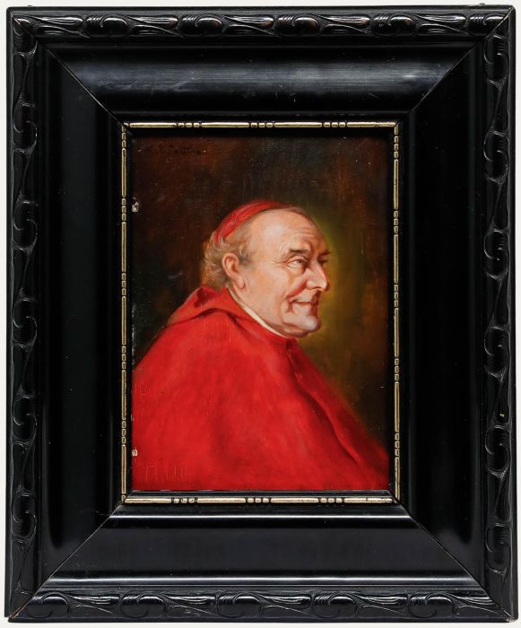 K. Weltin - Fine 1903 Oil, Portrait of Franziskus von Bettinger