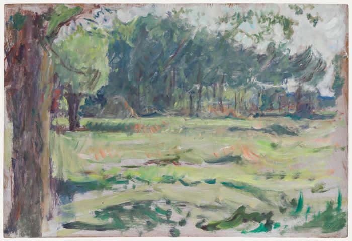 George Weissbort (1928-2013) - 20th Century Oil, The Clearing