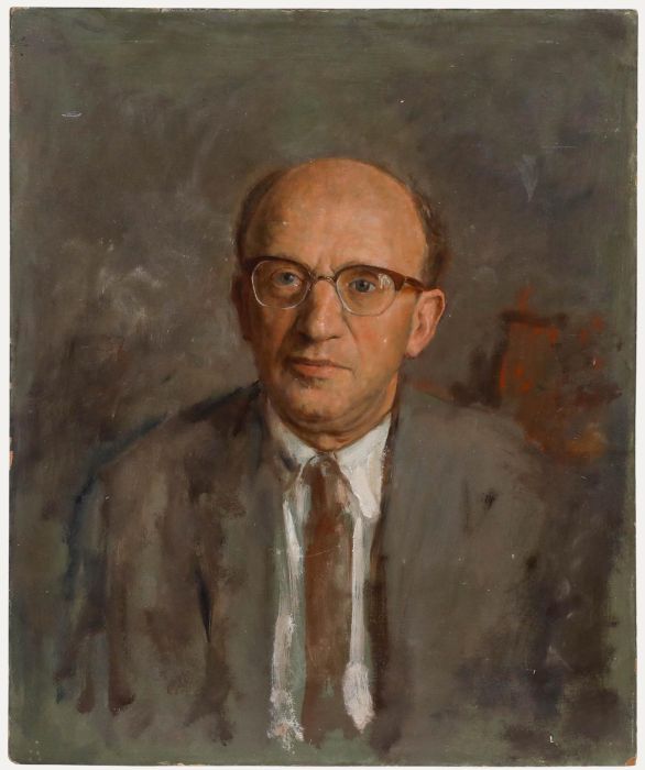 George Weissbort (1928-2013) - 20th Century Oil, The Artist's Father
