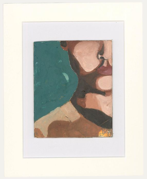 Ben Carrivick - Contemporary Oil, Fragments of a Face II