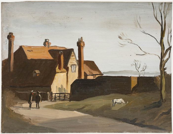 Attrib. Philip Hugh Padwick ROI RBA (1876-1958) - Oil, A Morning Chat