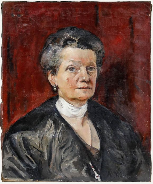 Andre-Leon Vivrel (1886-1976) - Early 20th Century Oil, Lady of the House