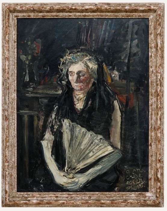 Georges Eugene Delhomme (1904-1989) - 1930 Oil, To My Dear Mother