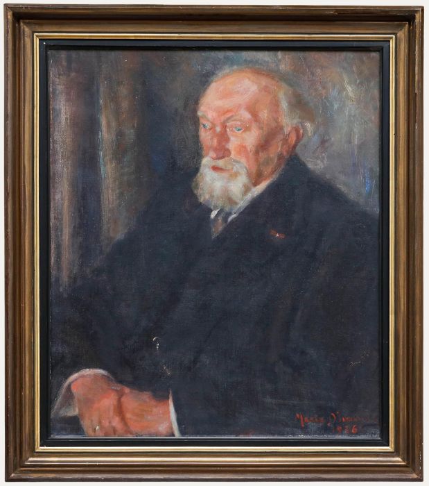 1936 Oil - A Quiet Gentleman