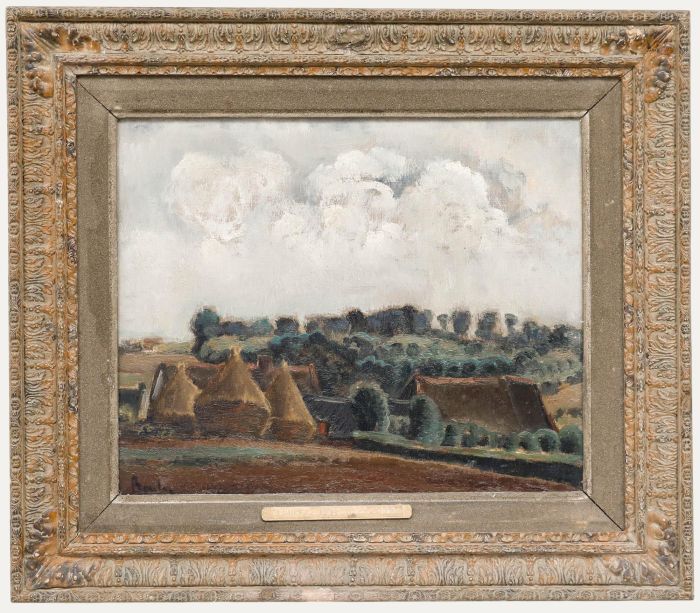 Jules Jacques Boulez (1889-1960) - Framed Mid 20th Century Oil, A Day of Cloud