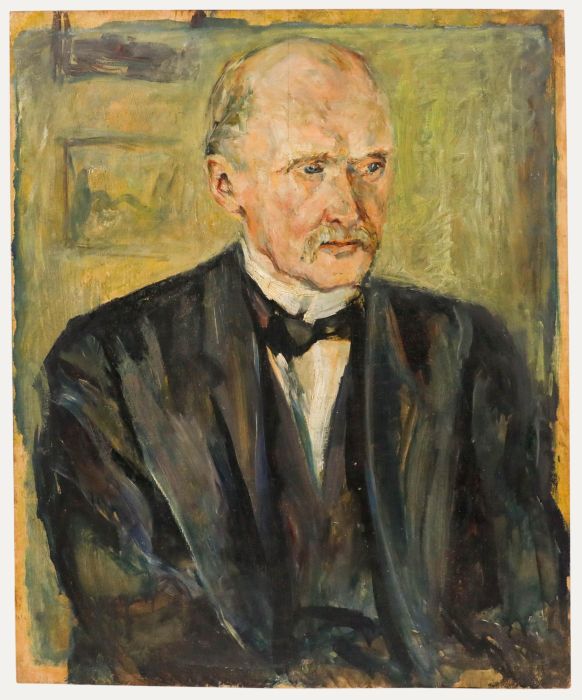 Susi Carpenter (b.1883) - Early 20th Century Oil, Suit Wearer