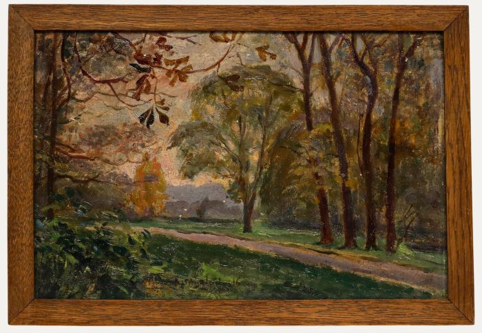 Henri Vincent-Anglade (1876-1956) - 1916 Oil, A Calm Evening