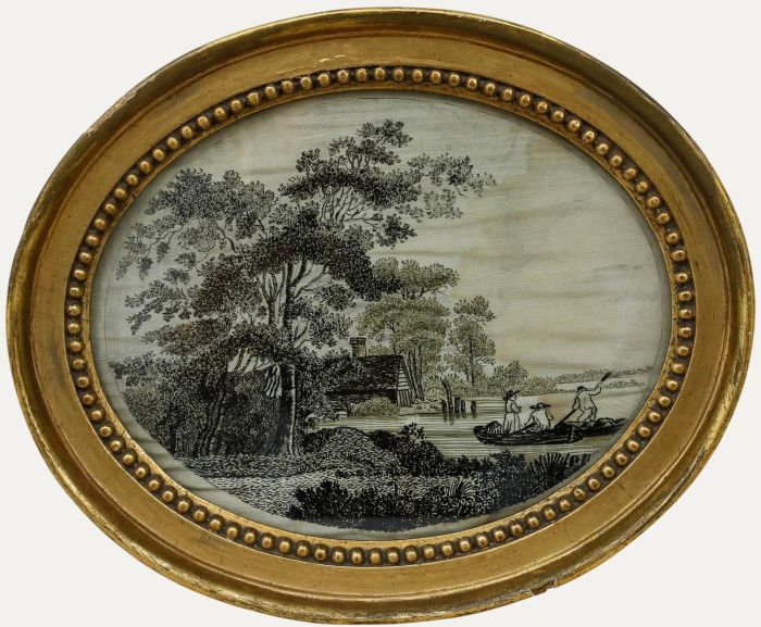 Anne Salmon - Fine 1791 Embroidery, The Cheerful Voyagers