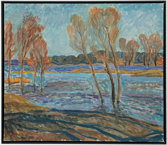 Stefan Losifovich Repin (b.1921) - Framed 20th Century Oil, Big Water