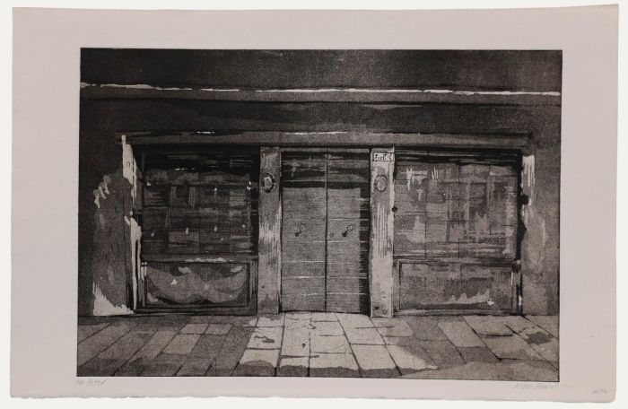 Alan Powers - 20th Century Aquatint, The Door