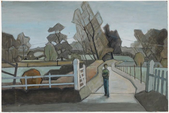 Pauline Plummer (b.1933) - Mid 20th Century Oil, At the End of the Drive