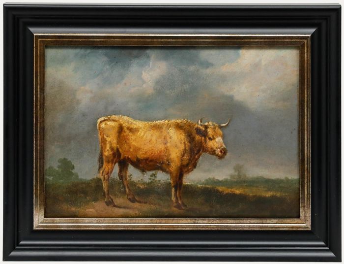 Manner of James Ward (1769-1859) - 19th Century Oil, Study of a Bull