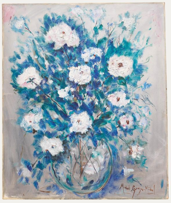Michel Georges-Michel (1883-1985). - Mid 20th Century Oil, Bouquet de Fleurs