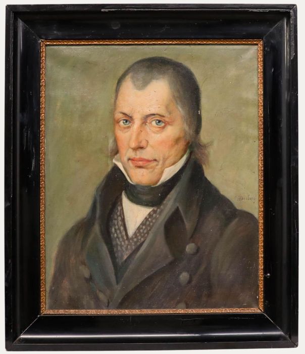 Eugen Altenberg (1886-1965) - Early 20th Century Oil, Portrait of a Gentleman